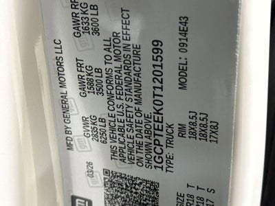 2026 Chevrolet Colorado Trail Boss