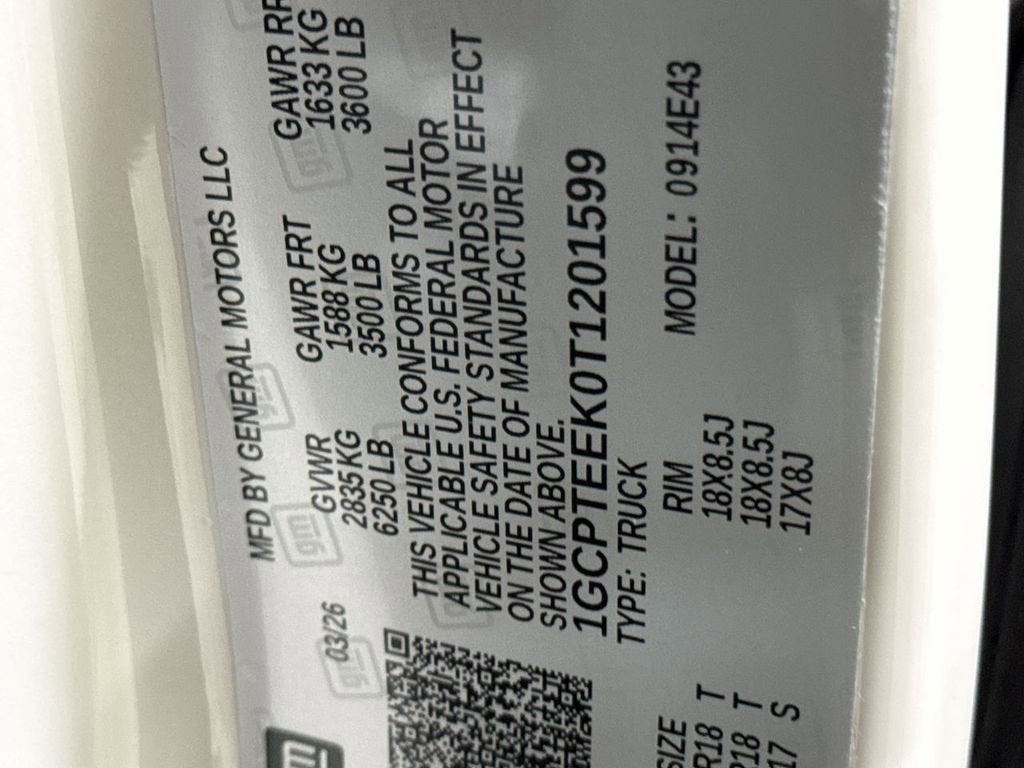 2026 Chevrolet Colorado Trail Boss