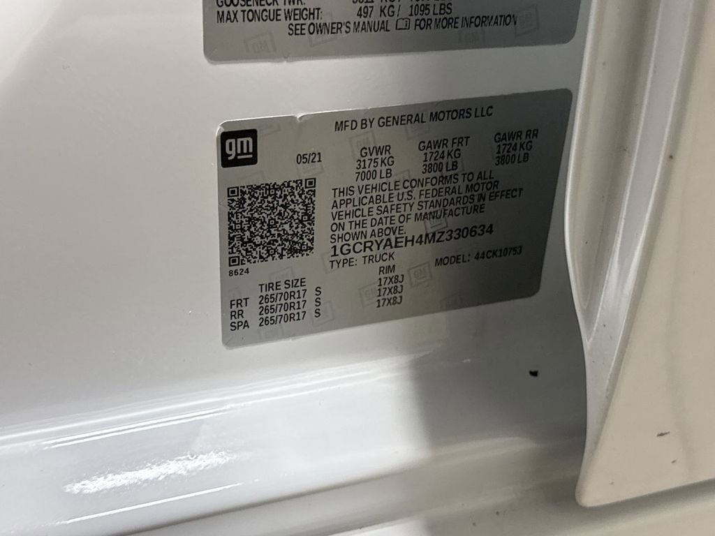 2021 Chevrolet Silverado 1500 WT