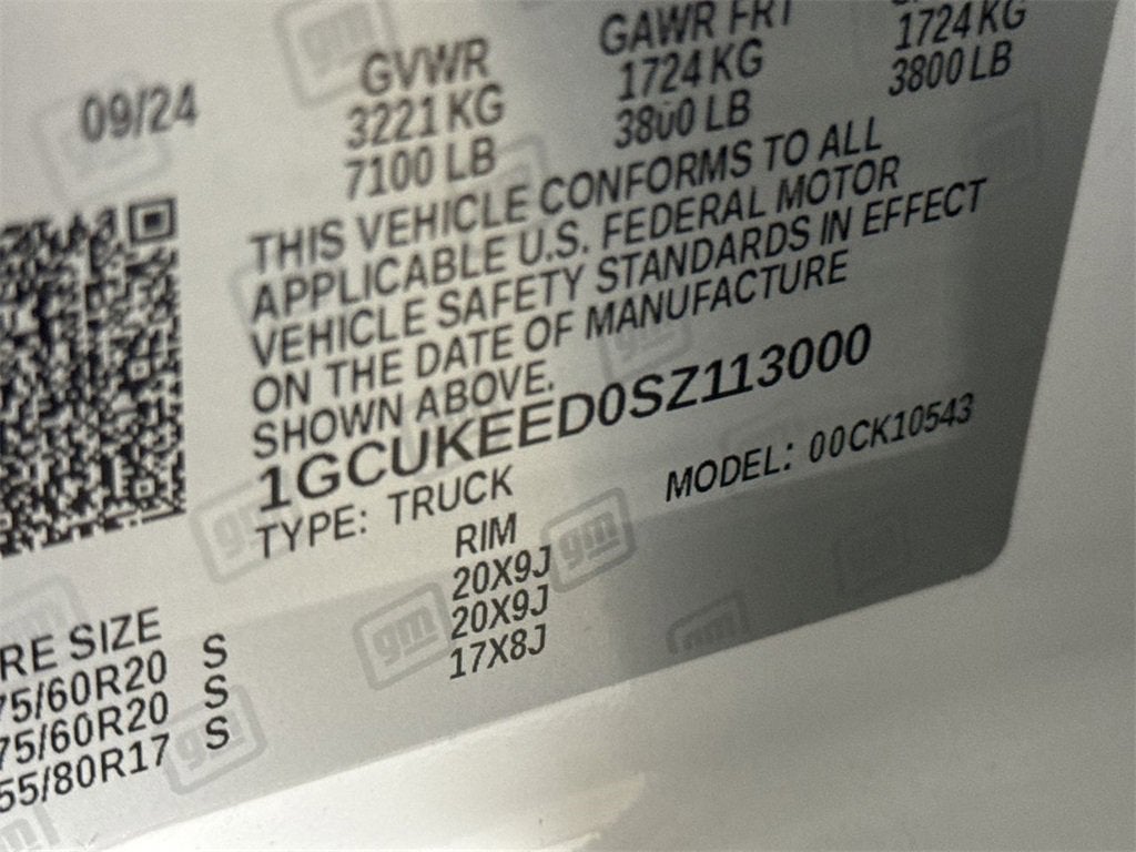 2025 Chevrolet Silverado 1500 RST