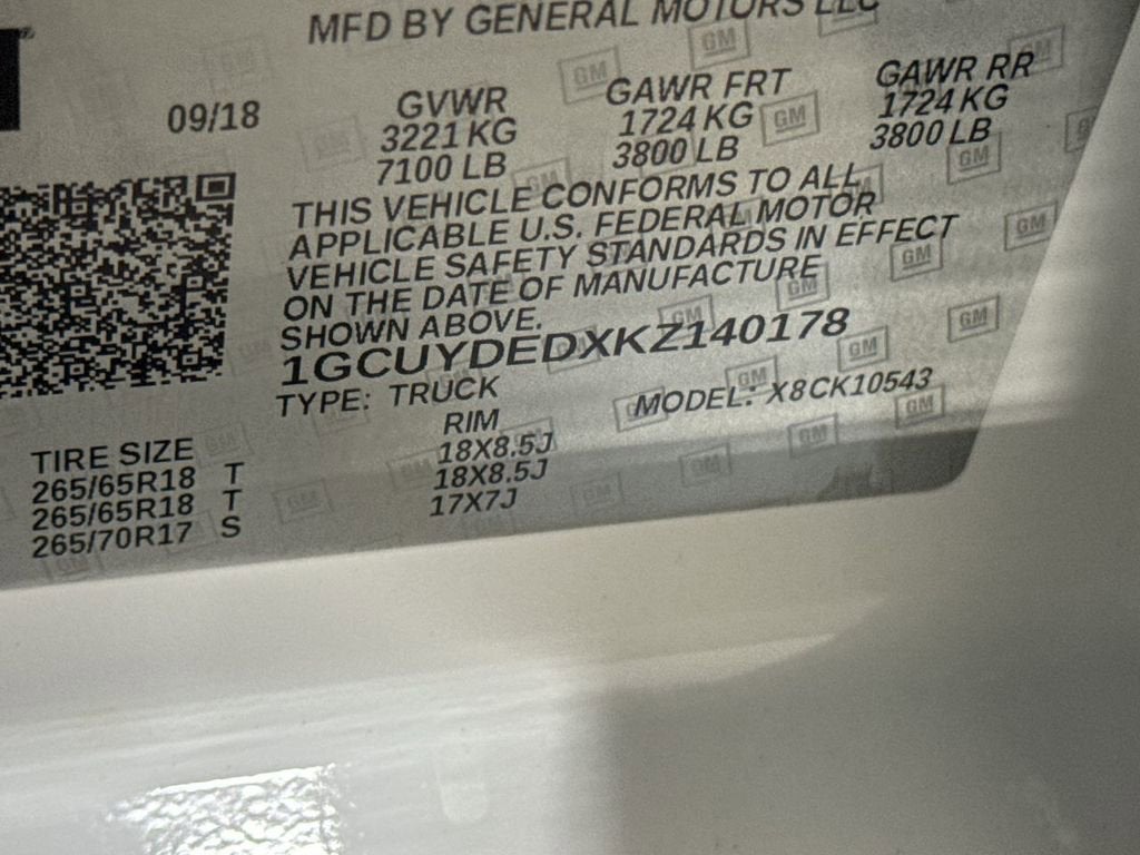 2019 Chevrolet Silverado 1500 LT