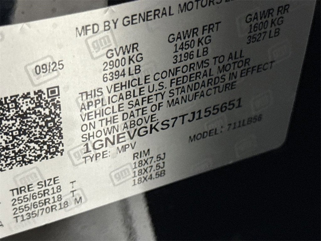 2026 Chevrolet Traverse LT