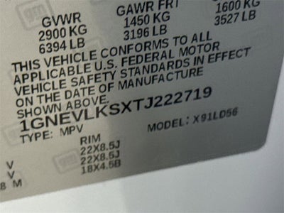 2026 Chevrolet Traverse RS