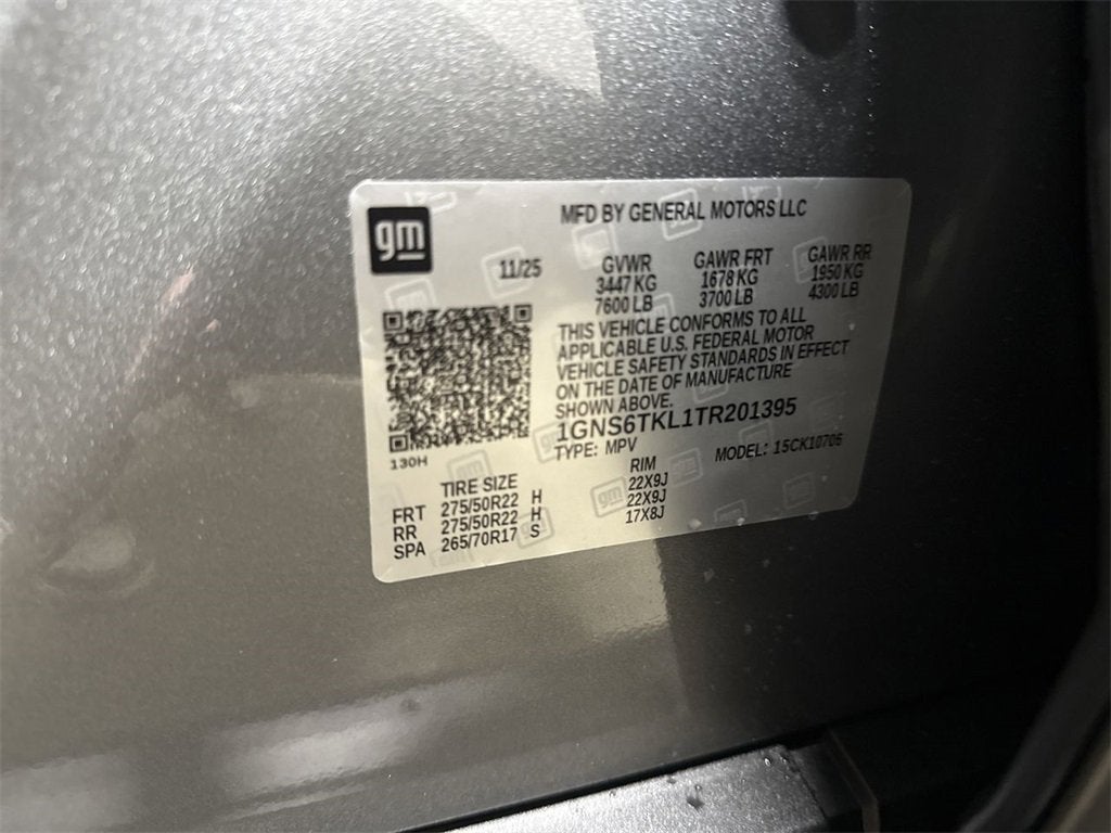 2026 Chevrolet Tahoe High Country