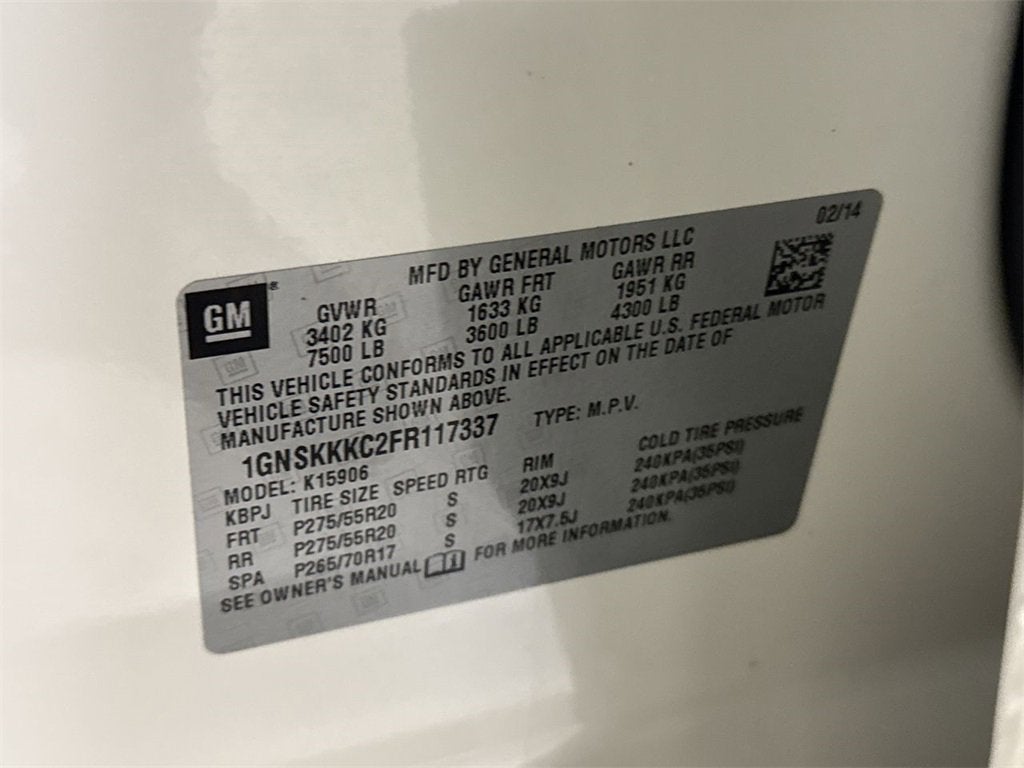 2015 Chevrolet Suburban LTZ