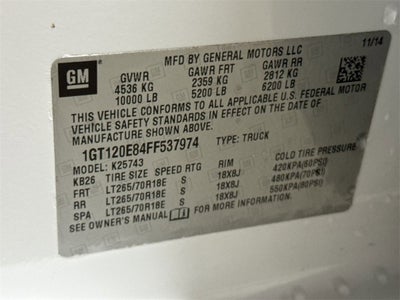 2015 GMC Sierra 2500 HD Denali