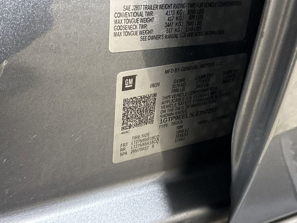 2020 GMC Sierra 1500 AT4