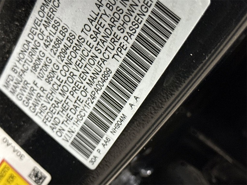 2023 Honda Accord Sedan LX