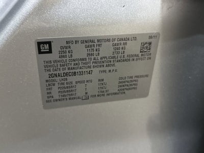 2011 Chevrolet Equinox LT w/1LT