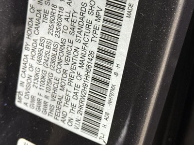 2017 Honda CR-V Touring