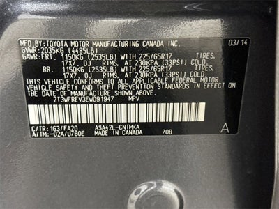 2014 Toyota RAV4 XLE