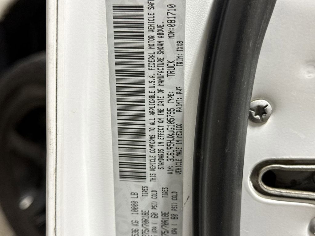 2018 RAM 2500 Tradesman