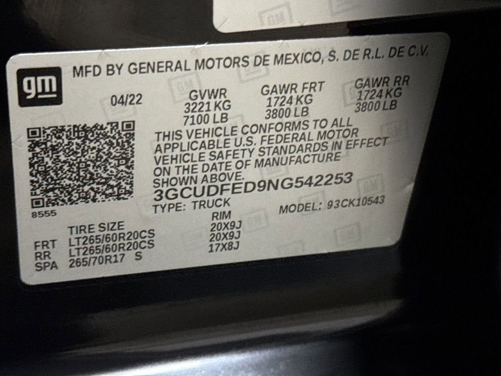 2022 Chevrolet Silverado 1500 LT Trail Boss