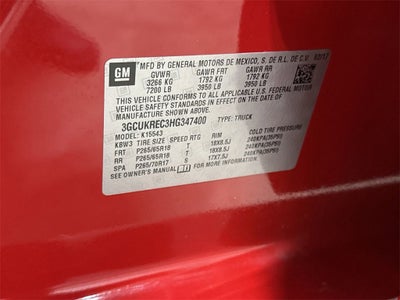 2017 Chevrolet Silverado 1500 LT