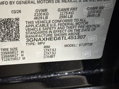 2026 Chevrolet Equinox LT