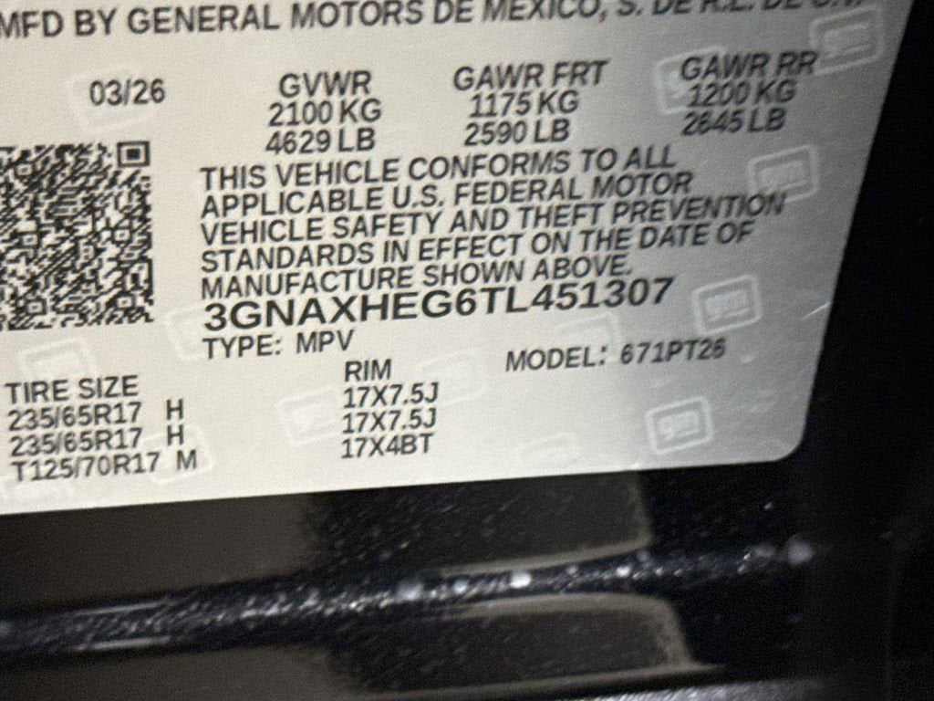 2026 Chevrolet Equinox LT