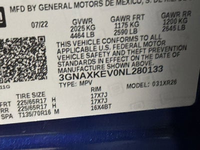 2022 Chevrolet Equinox LT