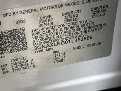 2026 Chevrolet Equinox RS