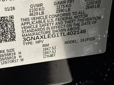 2026 Chevrolet Equinox RS