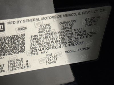 2026 Chevrolet Equinox LT