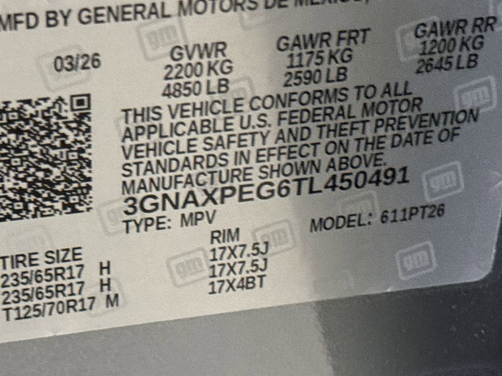 2026 Chevrolet Equinox LT