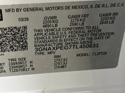 2026 Chevrolet Equinox LT