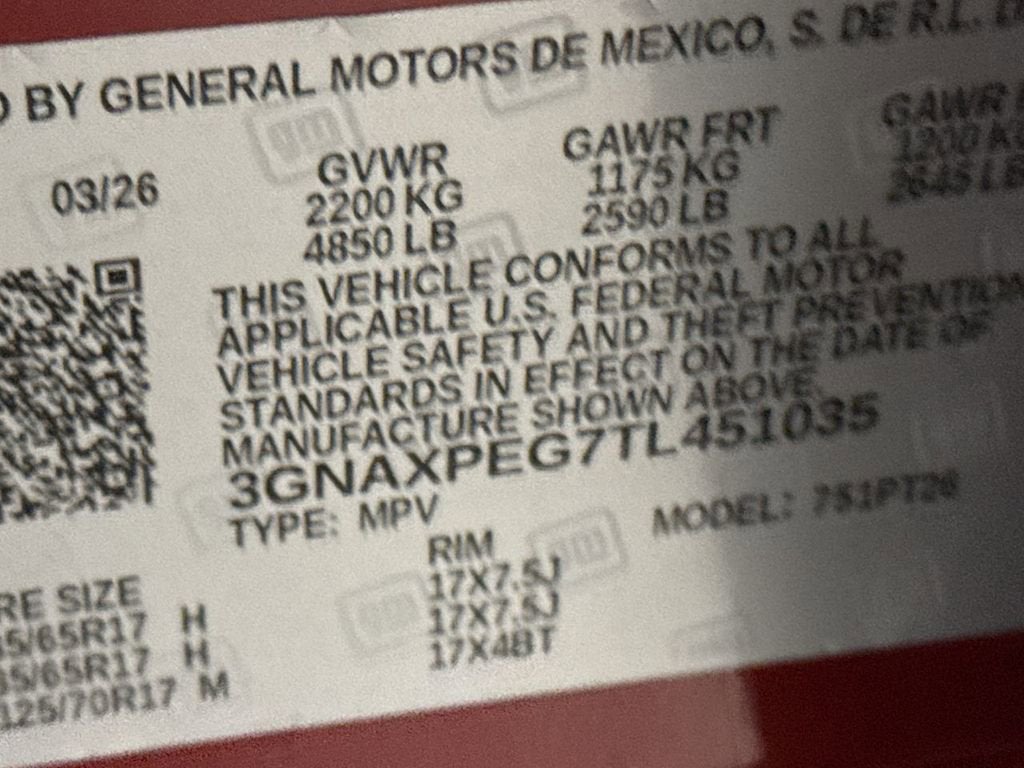 2026 Chevrolet Equinox LT