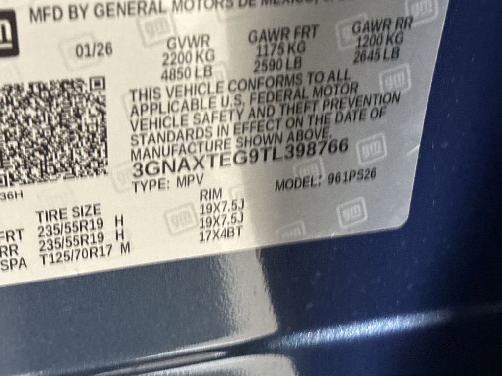 2026 Chevrolet Equinox RS