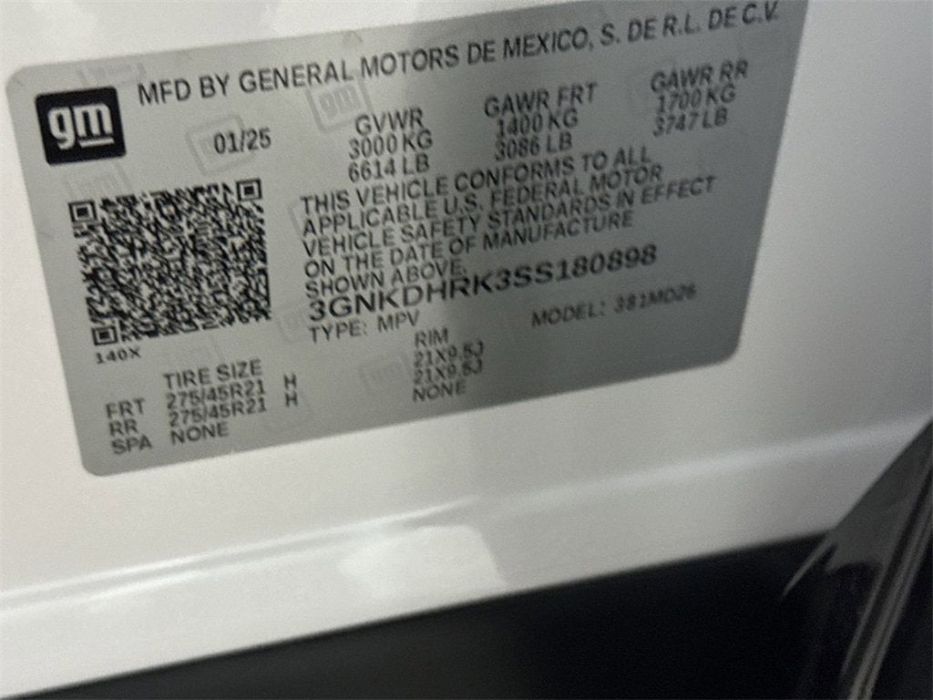 2025 Chevrolet Blazer EV RS