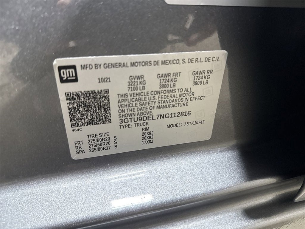 2022 GMC Sierra 1500 Limited SLT