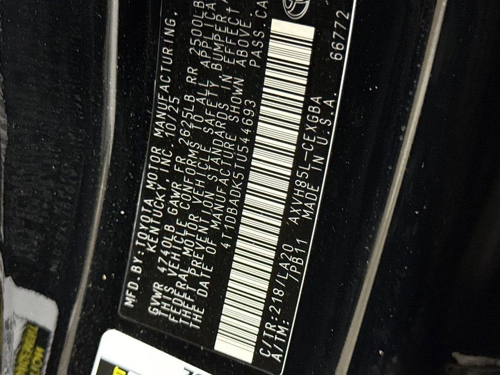 2026 Toyota Camry LE