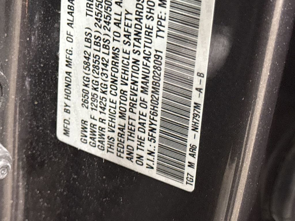 2021 Honda Pilot Elite