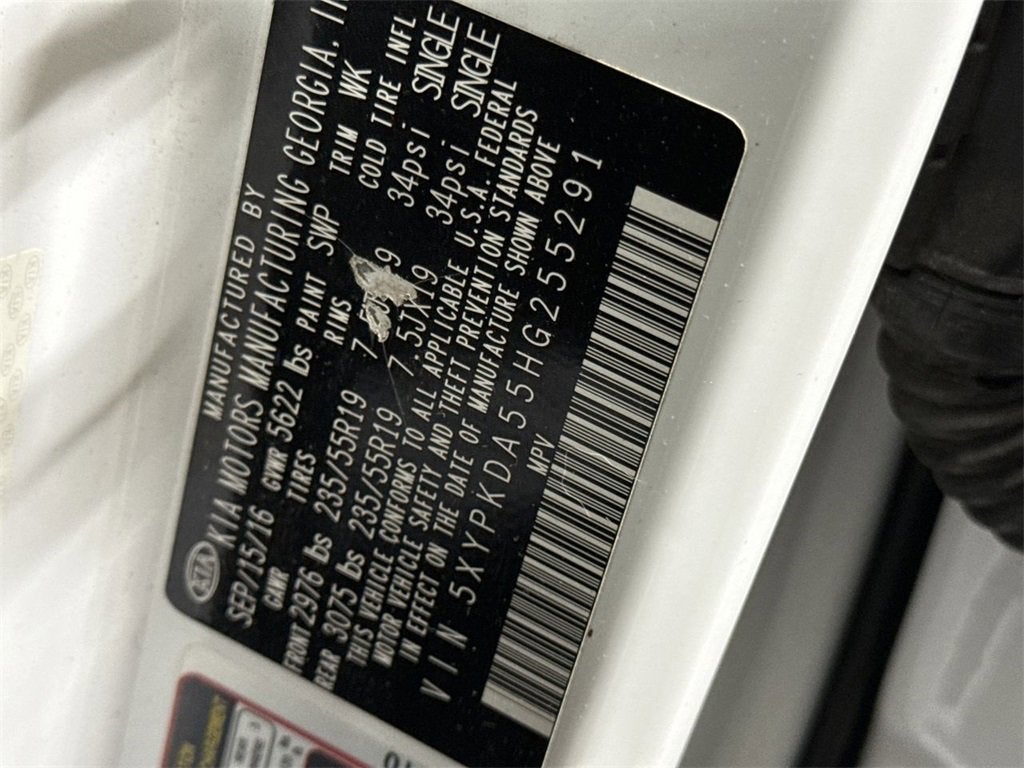 2017 Kia Sorento SX V6