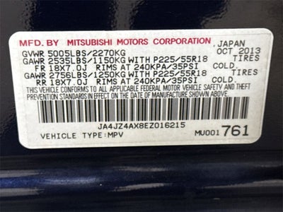 2014 Mitsubishi Outlander GT