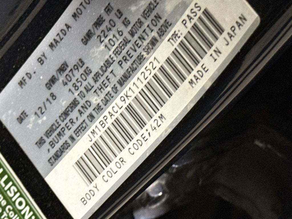 2019 Mazda Mazda3 Sedan w/Preferred Pkg