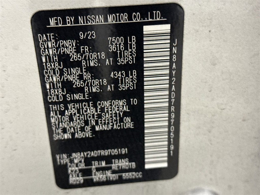 2024 Nissan Armada SV