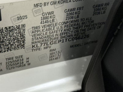 2026 Chevrolet Trax 1RS