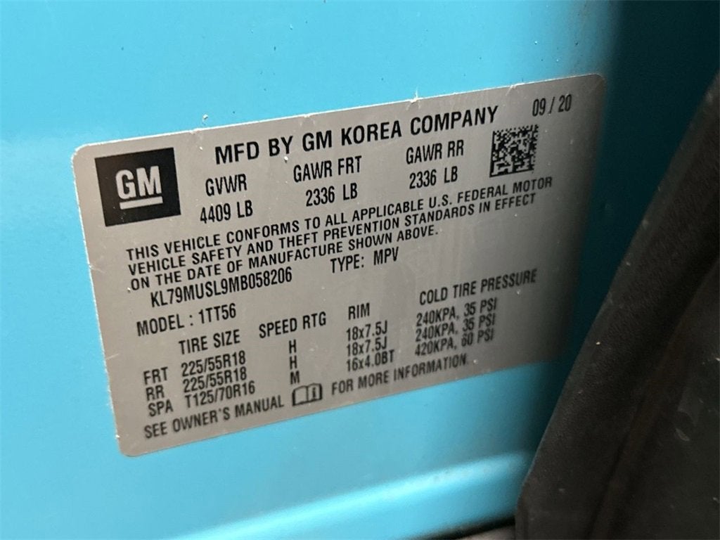 2021 Chevrolet Trailblazer RS