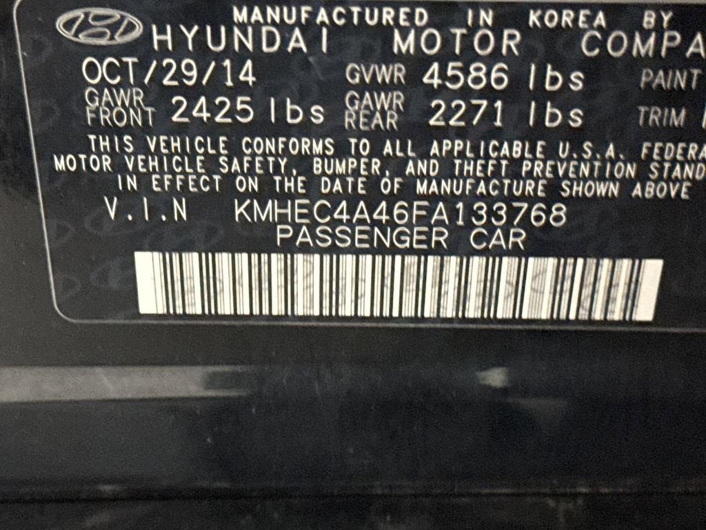 2015 Hyundai Sonata Hybrid Base