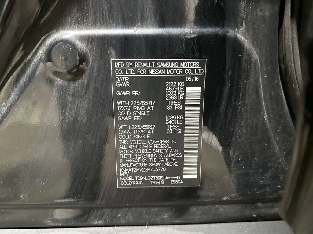 2016 Nissan Rogue SV