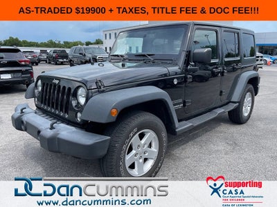 2017 Jeep Wrangler Unlimited Sport