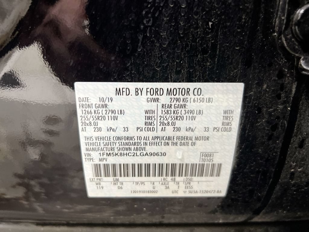 2020 Ford Explorer Platinum