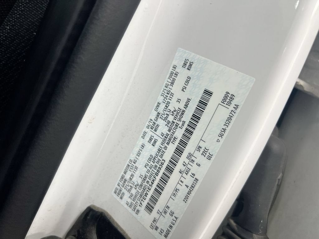 2019 Ford F-150 XL