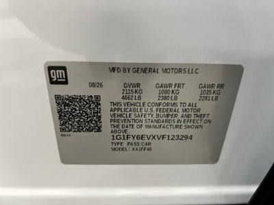 2027 Chevrolet Bolt LT