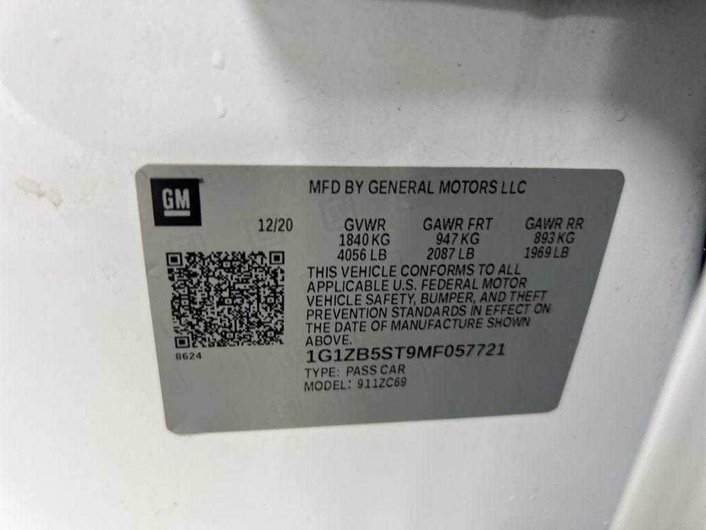 2021 Chevrolet Malibu LS