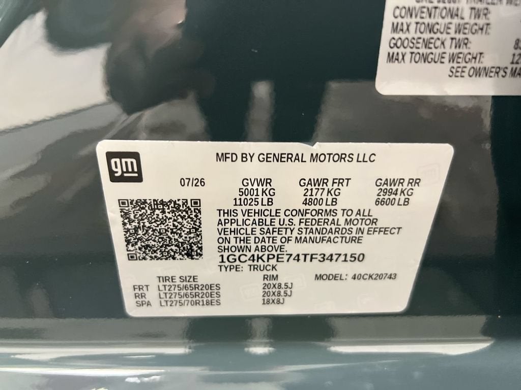 2026 Chevrolet Silverado 2500 HD LTZ