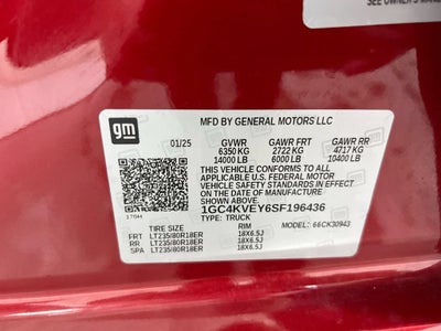 2025 Chevrolet Silverado 3500 HD High Country DRW
