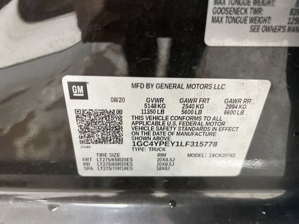 2020 Chevrolet Silverado 2500 HD LTZ