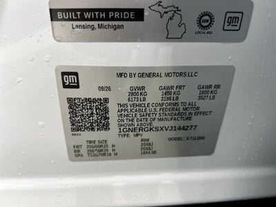 2027 Chevrolet Traverse LT