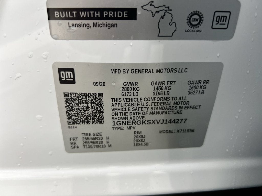2027 Chevrolet Traverse LT